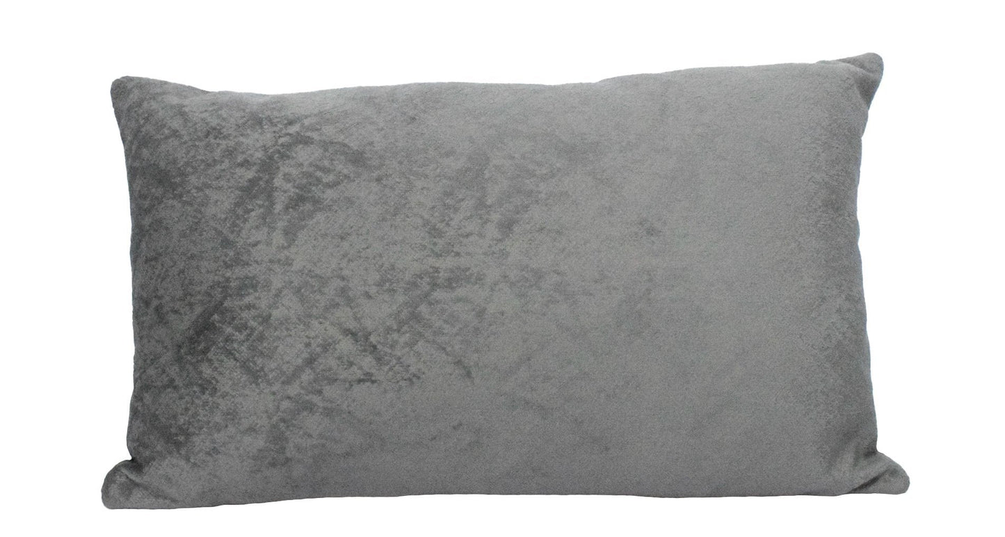 Ivory Square and Lumbar Luxury Velvet Pillow | TRDPL02 - Tampa Home & Garden Store
