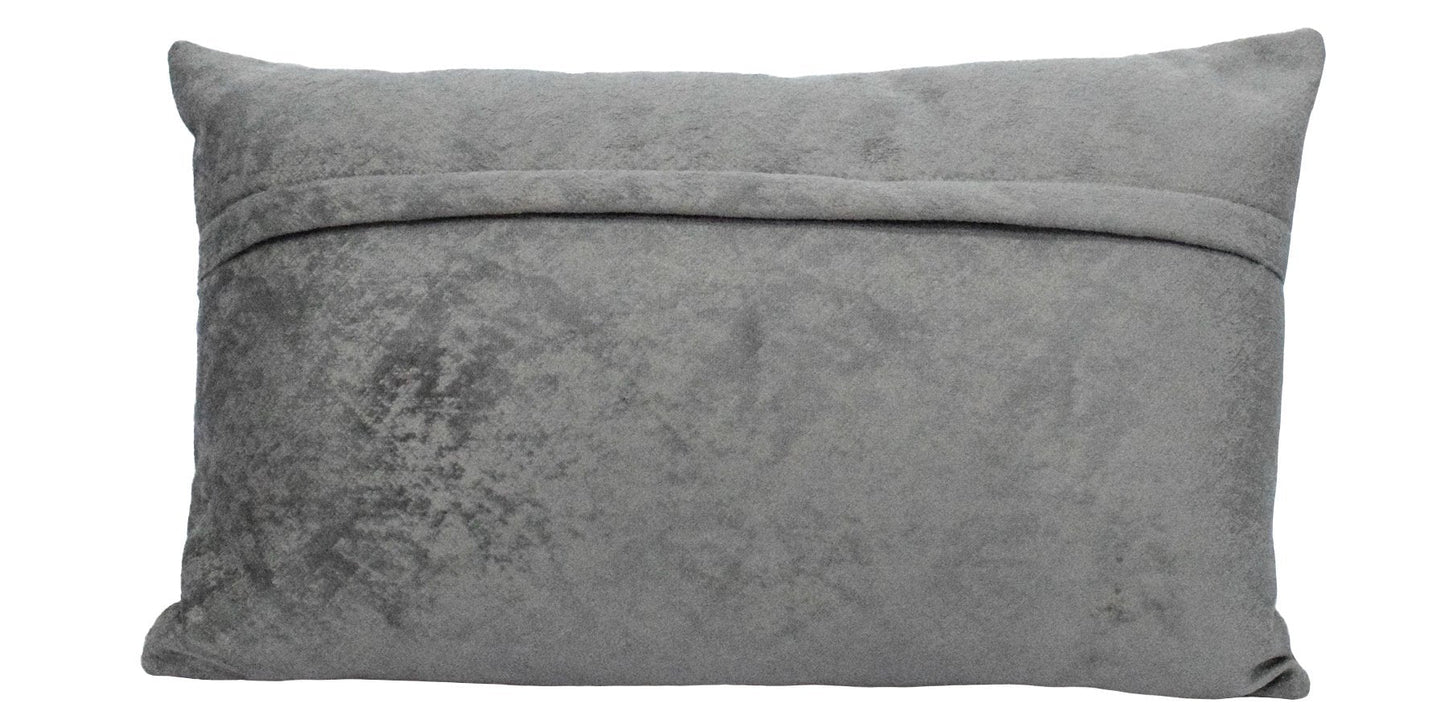 Ivory Square and Lumbar Luxury Velvet Pillow | TRDPL02 - Tampa Home & Garden Store