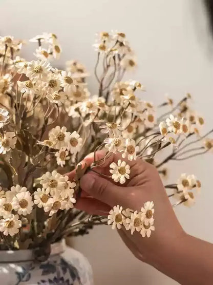Autumn Daisy Spray by RusticReach, 21in white daisies with yellow centers in a vase on Tampa Home & Garden Store