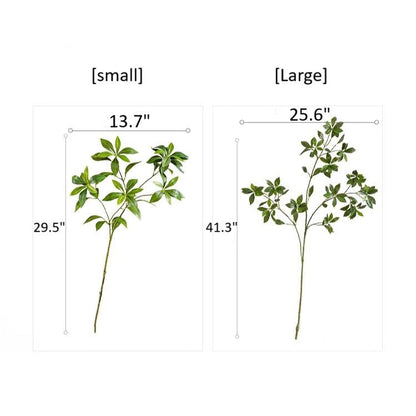 Faux Pieris Branch Stem by RusticReach artificial non-flowering plant small and large sizes on Tampa Home & Garden Store