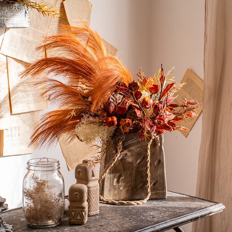 Faux reed grass stem in various colors 30 in tall RusticReach on Tampa Home & Garden Store