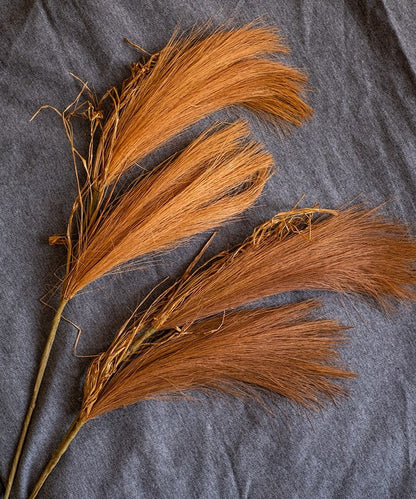 Faux reed grass stems by RusticReach, set of 3 in warm copper brown tones, 30 inches tall on Tampa Home & Garden Store