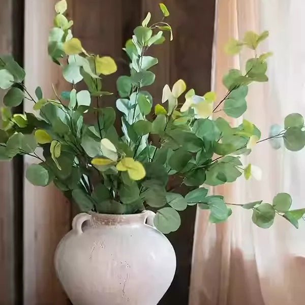 Round Leaf Eucalyptus Stem 44 artificial plant RusticReach leaves on Tampa Home & Garden Store