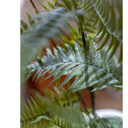 Artificial Tall Fern Leaf Stem green, realistic textured fronds RusticReach on Tampa Home & Garden Store