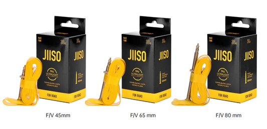 JIISO Ultralight 36g Road Bike 700x18/32C TPU Inner Tube 45/65/80mm French Valve - Tampa Home & Garden Store