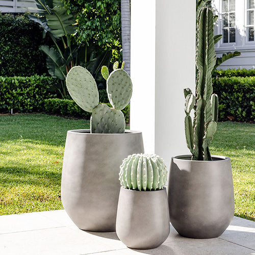The Jitt Flared Planter | Unique Modern Statement Pot