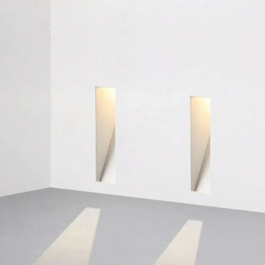 LED Stair Light with Motion Sensor Recessed Wall Step Light 110-240V
