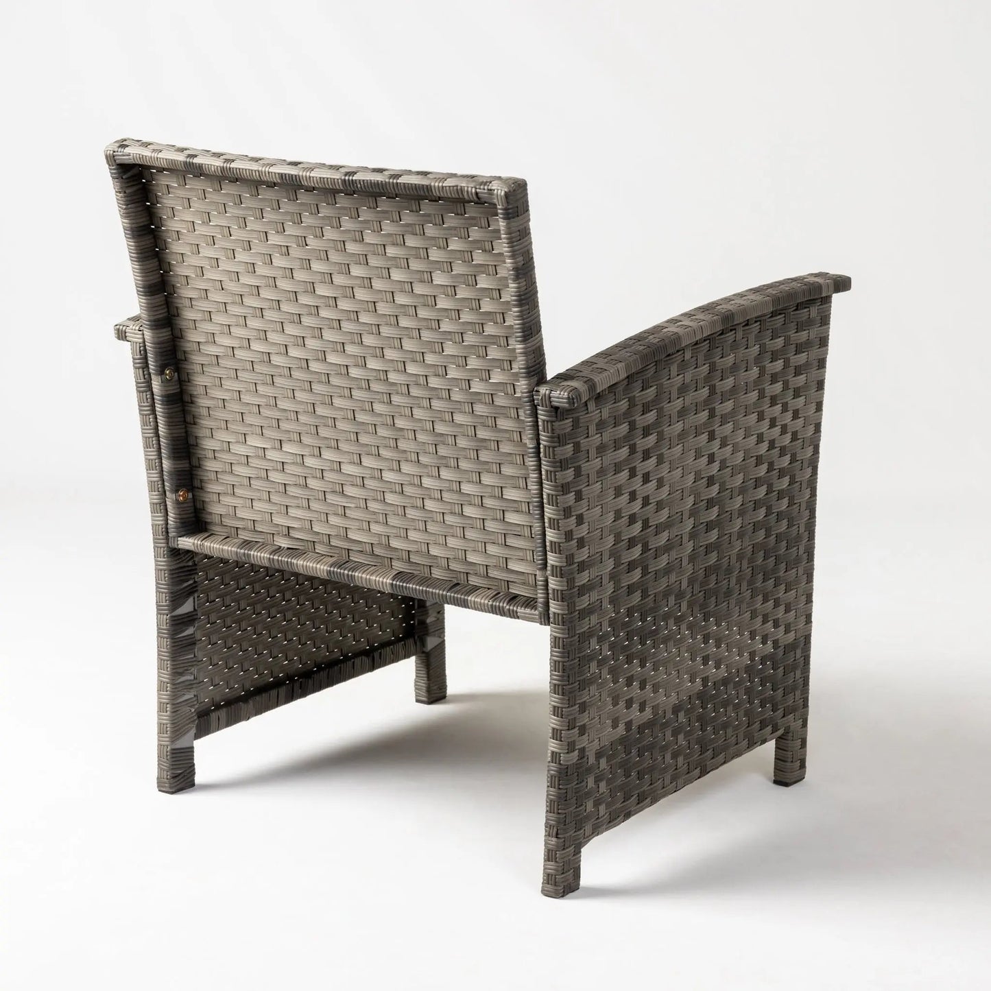Jareth wicker patio chairs, gray-brown weave, pair from Fire Sense/Balkene Home outdoor set on Tampa Home & Garden Store