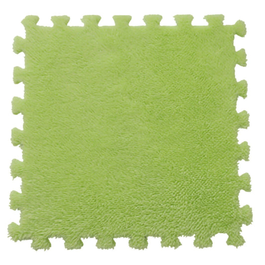 JeashCHAT 5PCS Puzzle Velvet Floor Mats – 11.8" x 11.8" | Eco-Friendly, Soft & Safe for Baby Play, Home Gym, or Decorative Use – 14 Colors - Tampa Home & Garden Store
