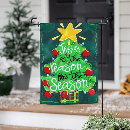 Jesus Is The Reason Applique Garden Flag - Tampa Home & Garden Store