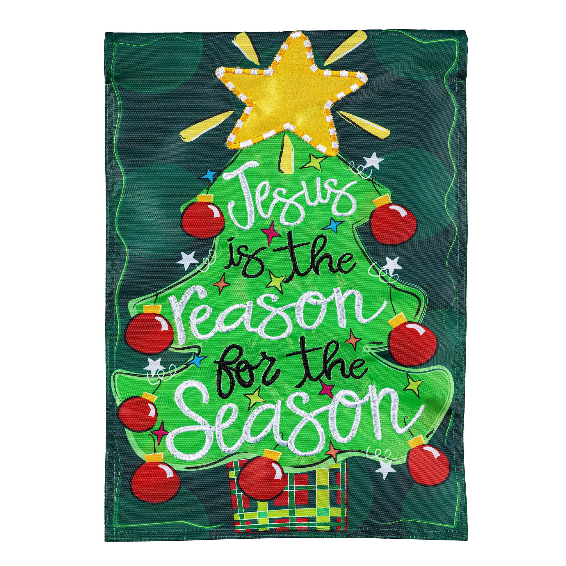 Jesus Is The Reason Applique Garden Flag - Tampa Home & Garden Store