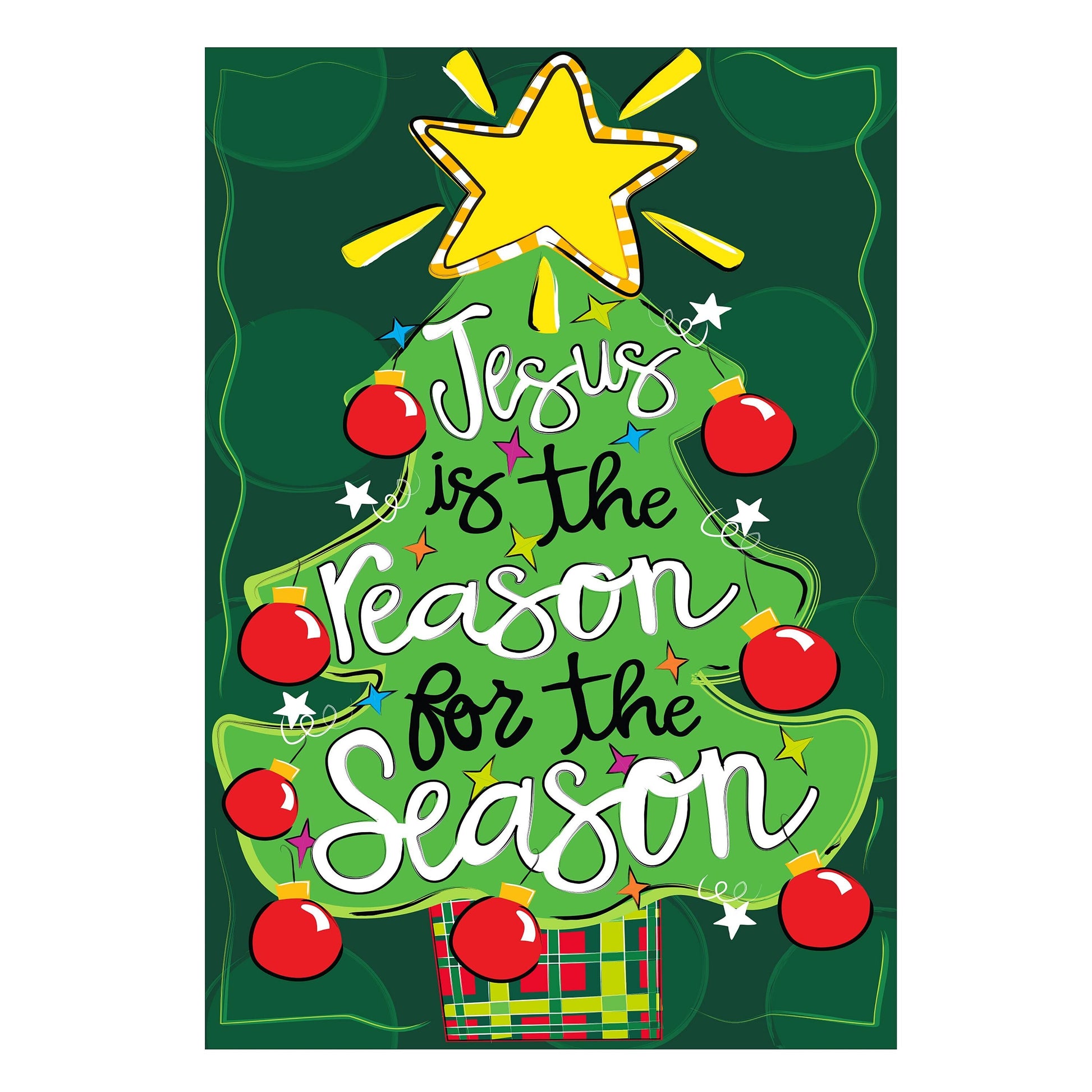 Jesus Is The Reason Applique House Flag - Tampa Home & Garden Store