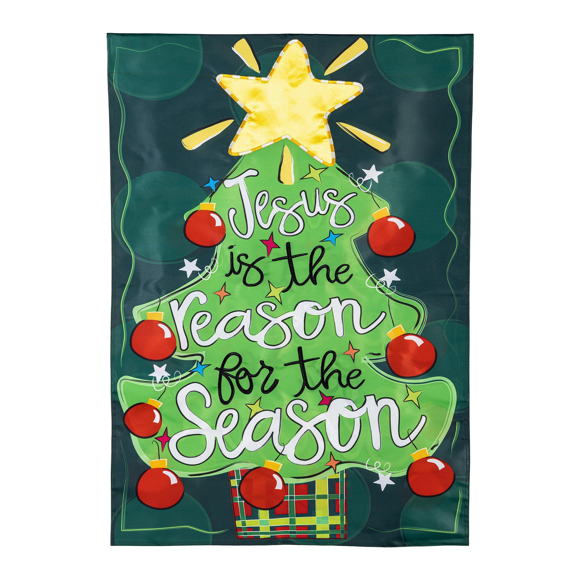 Jesus Is The Reason Applique House Flag - Tampa Home & Garden Store