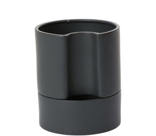 Jett Pot with saucer - Tampa Home & Garden Store
