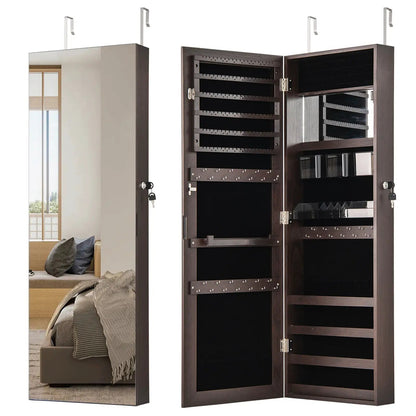 43.5 Inch Jewelry Mirror Cabinet Full Length