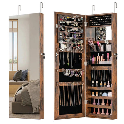43.5 Inch Jewelry Mirror Cabinet Full Length
