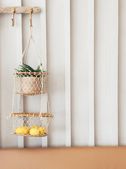 Jhuri Double Hanging Basket - Tampa Home & Garden Store