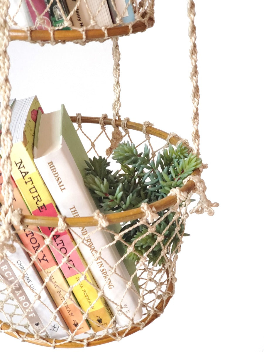 Jhuri Double Hanging Basket - Tampa Home & Garden Store