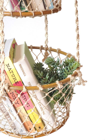 Jhuri Double Hanging Basket - Tampa Home & Garden Store