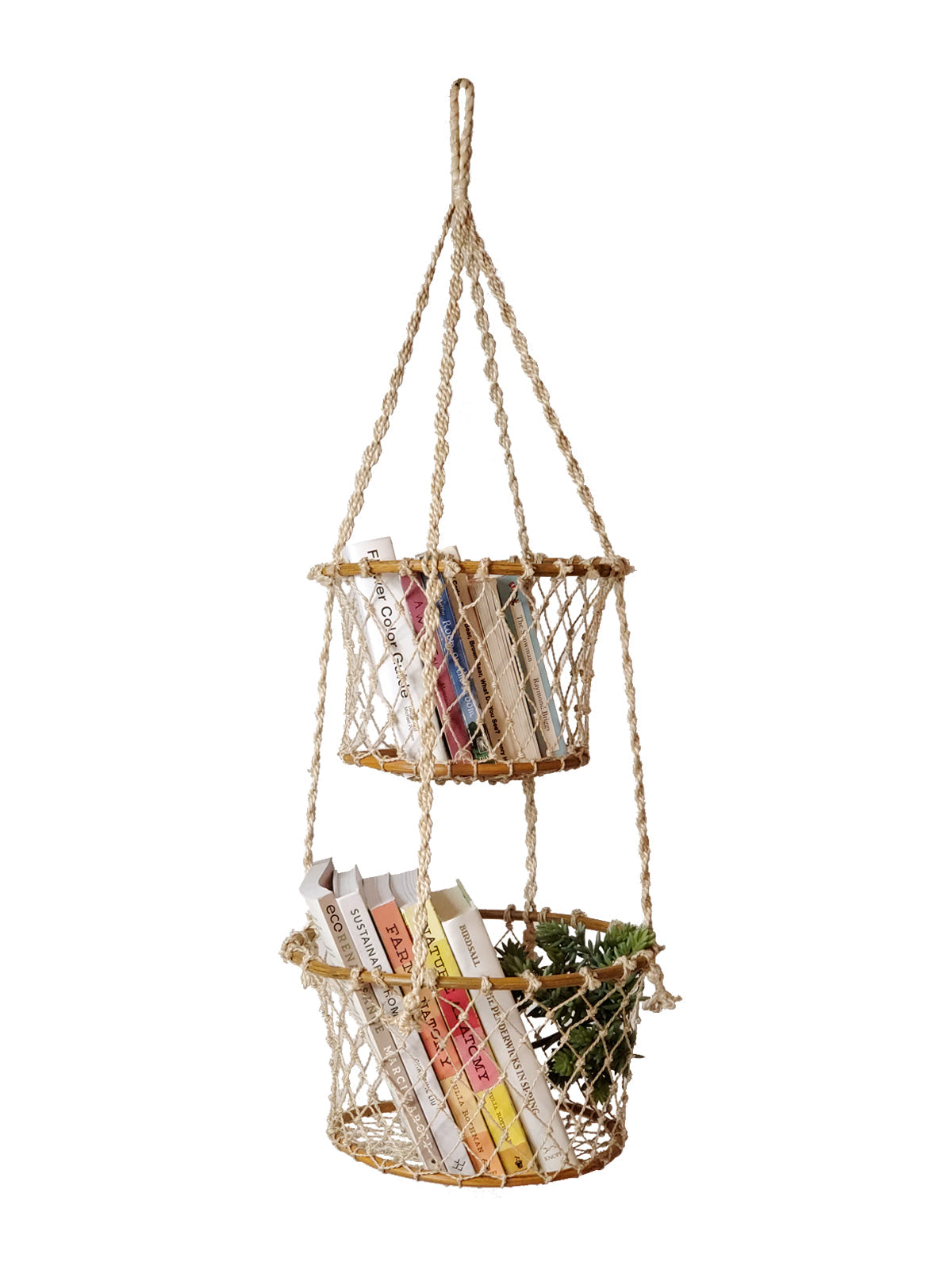 Jhuri Double Hanging Basket - Tampa Home & Garden Store