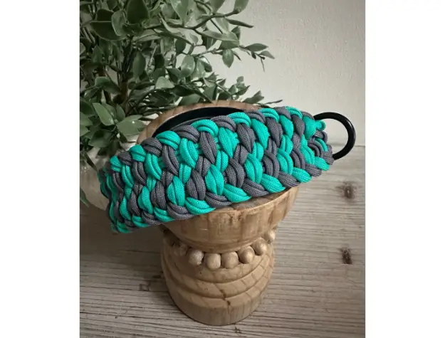 Josephine Braid Handmade Dog Collar - Customize Your Colors - Tampa Home & Garden Store