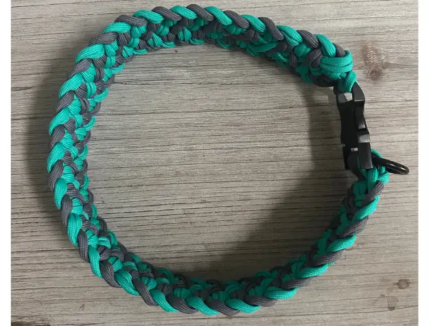 Josephine Braid Handmade Dog Collar - Customize Your Colors - Tampa Home & Garden Store