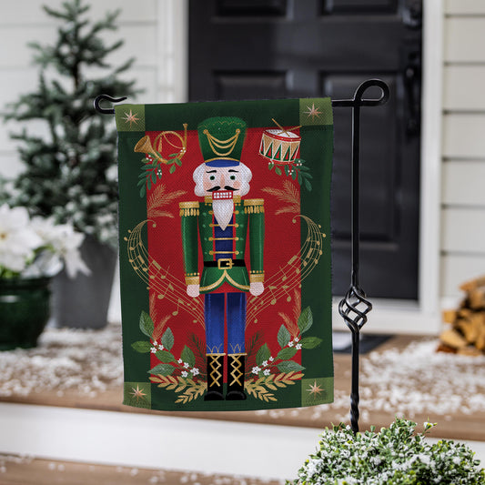 Joyful Traditions Double Sided Burlap Garden  Flag - Tampa Home & Garden Store