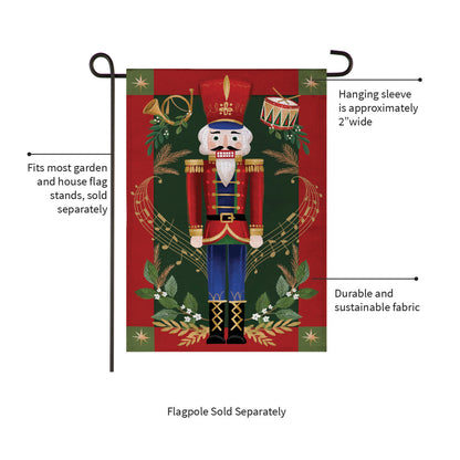 Joyful Traditions Double Sided Burlap Garden  Flag - Tampa Home & Garden Store