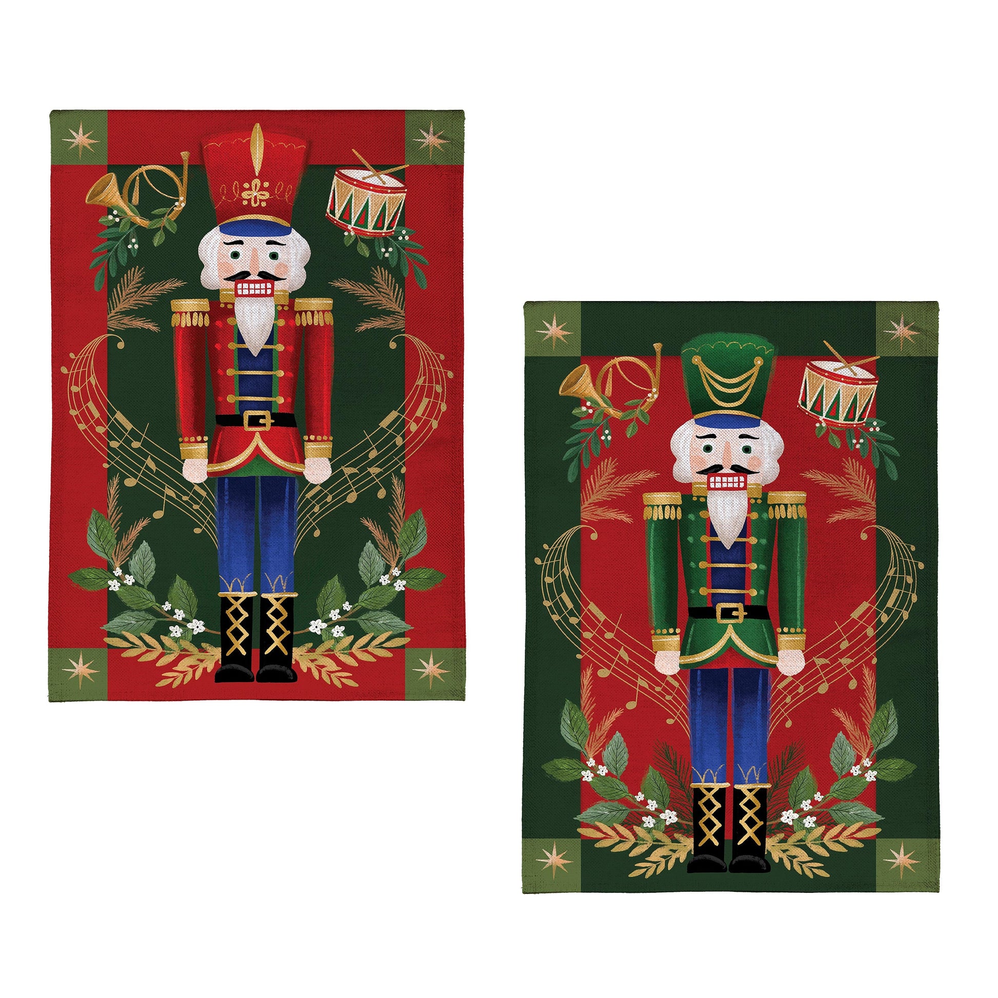 Joyful Traditions Double Sided Burlap House Flag - Tampa Home & Garden Store