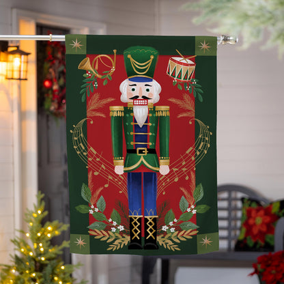 Joyful Traditions Double Sided Burlap House Flag - Tampa Home & Garden Store