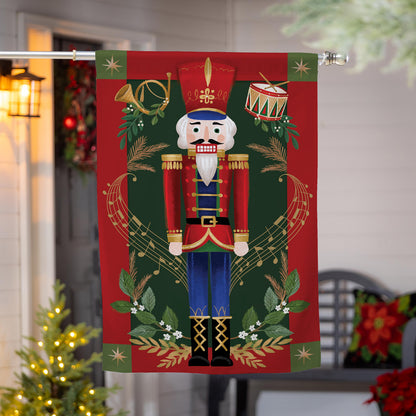 Joyful Traditions Double Sided Burlap House Flag - Tampa Home & Garden Store