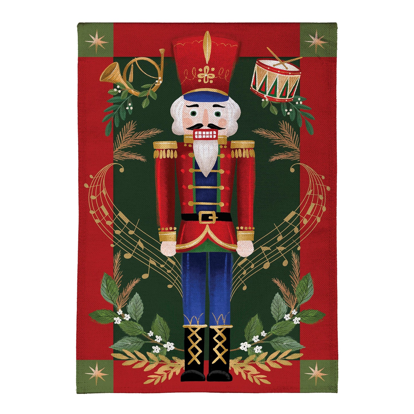 Joyful Traditions Double Sided Burlap House Flag - Tampa Home & Garden Store