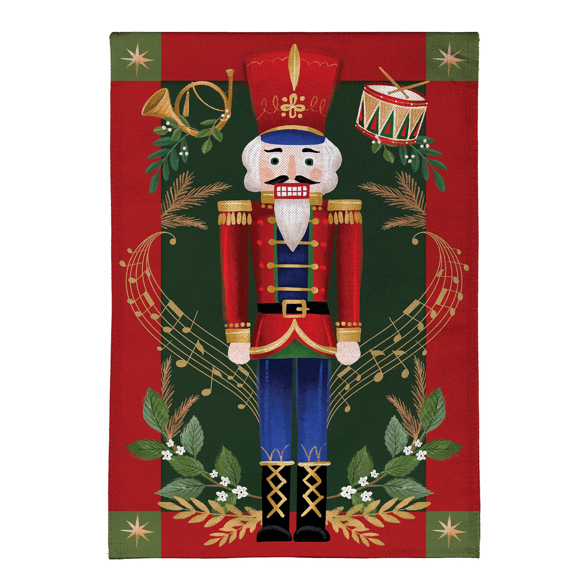 Joyful Traditions Double Sided Burlap House Flag - Tampa Home & Garden Store