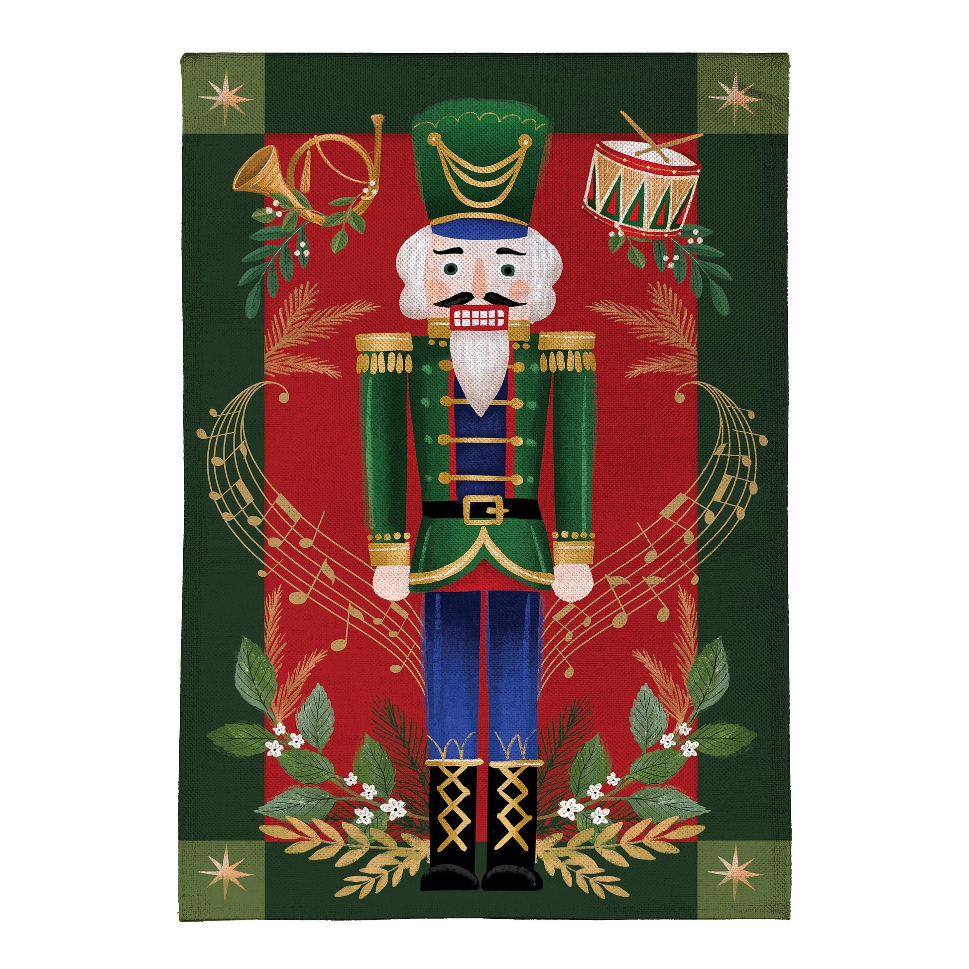Joyful Traditions Double Sided Burlap House Flag - Tampa Home & Garden Store