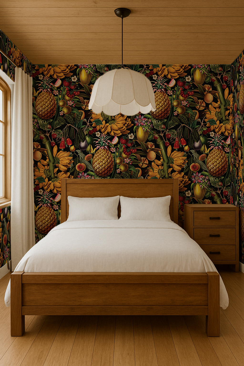 Juicy Fruit Wallpaper, black - Tampa Home & Garden Store