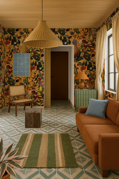 Juicy Fruit Wallpaper, golden rod - Tampa Home & Garden Store