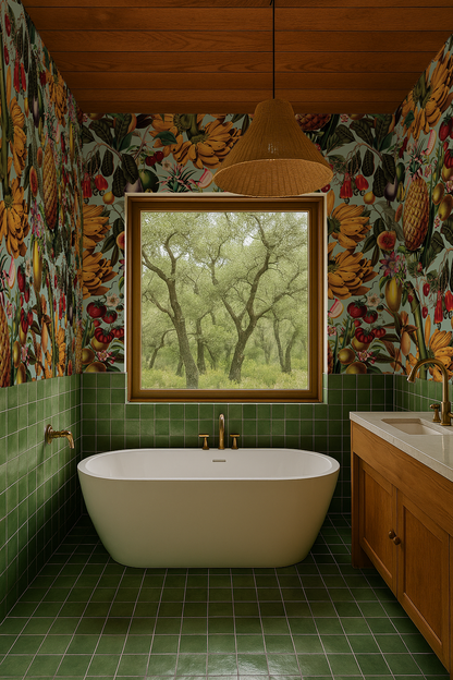 Juicy Fruit Wallpaper, mint - Tampa Home & Garden Store