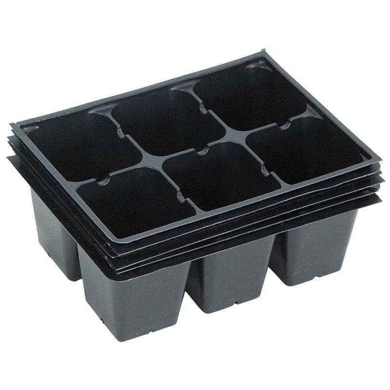 36 Cell Seed Tray Jumbo Seeding Tray for 1020 Tray (Sheet of 6, 6 Packs)