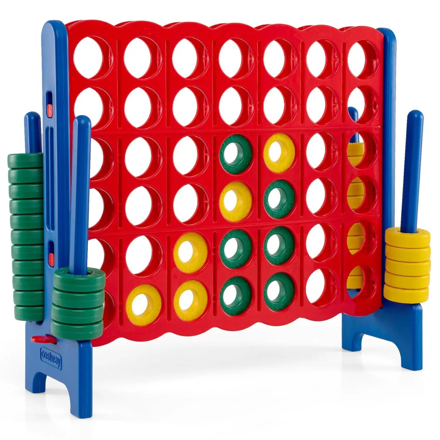Jumbo Four in a Row Game Set Outdoor Lawn Tall