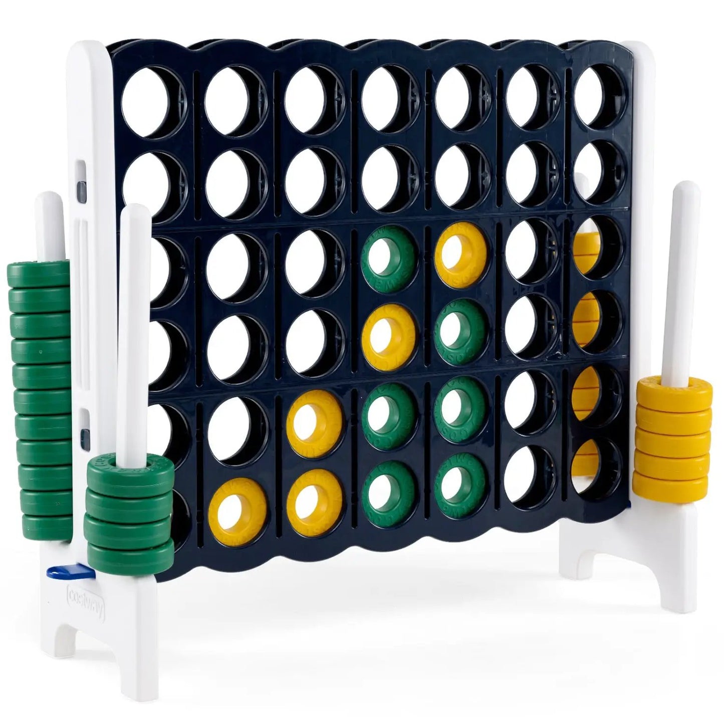Jumbo Four in a Row Game Set Outdoor Lawn Tall