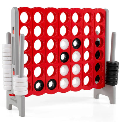 Jumbo Four in a Row Game Set Outdoor Lawn Tall
