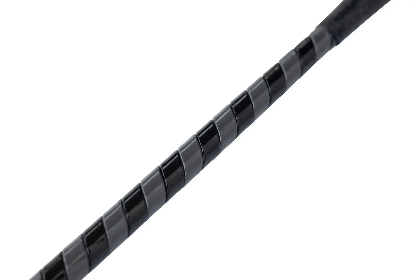 Jumper Whip 24in two-tone patent riding crop gray-black Huntley Equestrian Tampa on Tampa Home & Garden Store