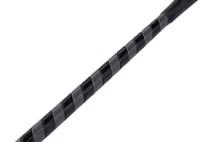 Jumper Whip 24in two-tone patent riding crop gray-black Huntley Equestrian Tampa on Tampa Home & Garden Store