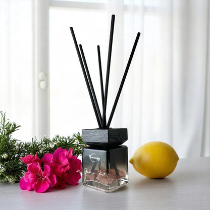 Juniper Zest Crystal-Enhanced Reed Oil Diffuser, 100ml - Tampa Home & Garden Store
