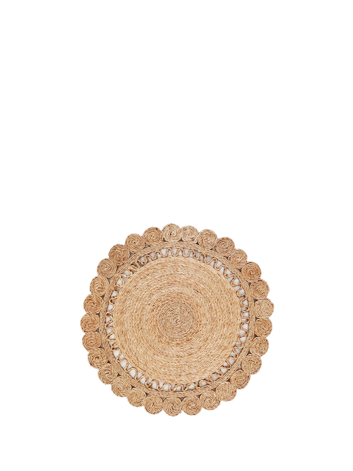 Jute Flower Placemat (Set of 2) - Tampa Home & Garden Store