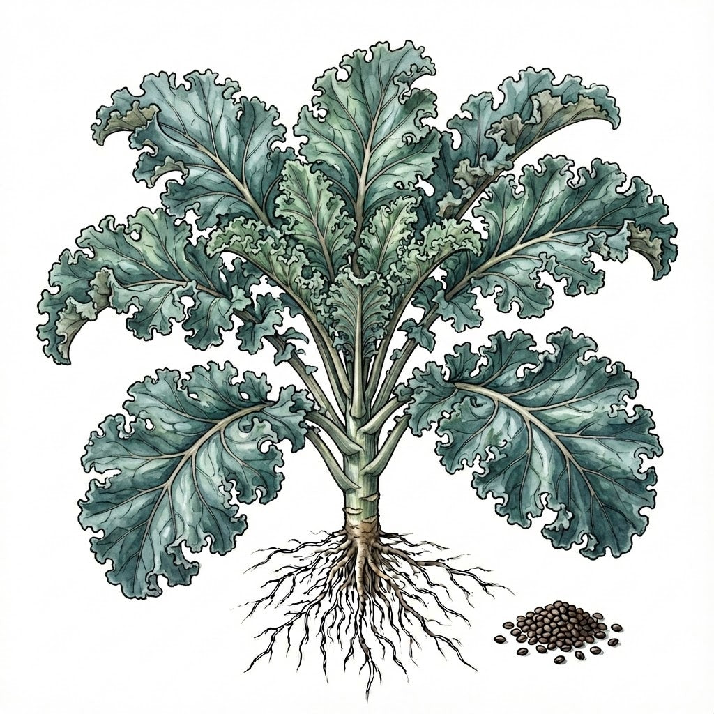 KALE Seeds, Vates Blue Curled - Tampa Home & Garden Store