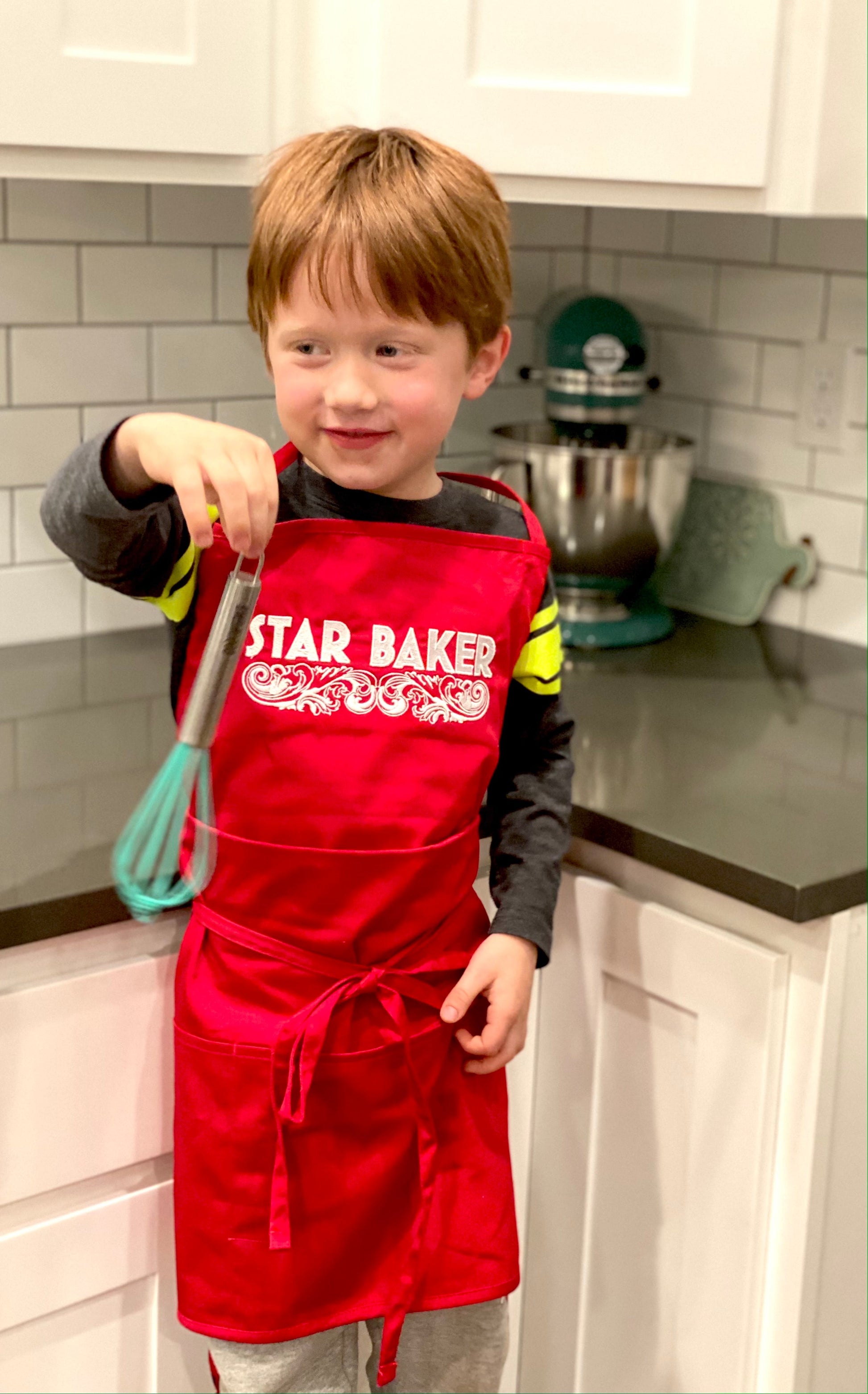 KIDS Star Baker Embroidered Apron - Multiple Apron Color Options - Tampa Home & Garden Store