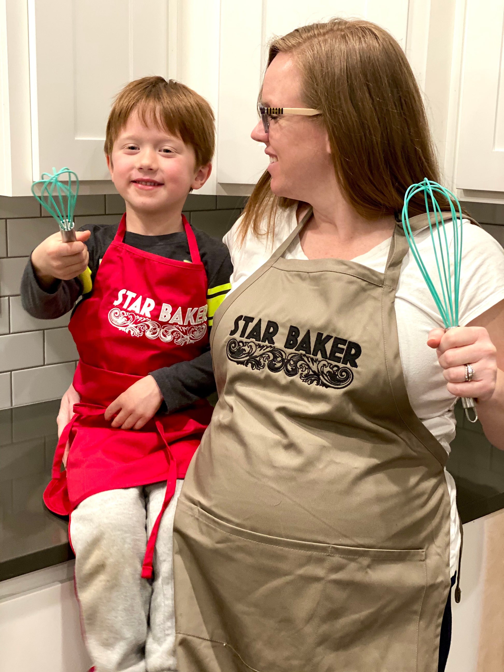 KIDS Star Baker Embroidered Apron - Multiple Apron Color Options - Tampa Home & Garden Store