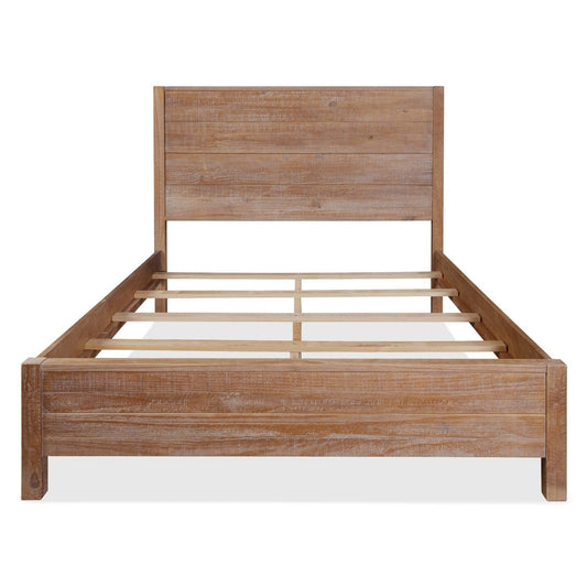 FarmHome Rustic Solid Pine Platform Bed in King Size - Tampa Home & Garden Store