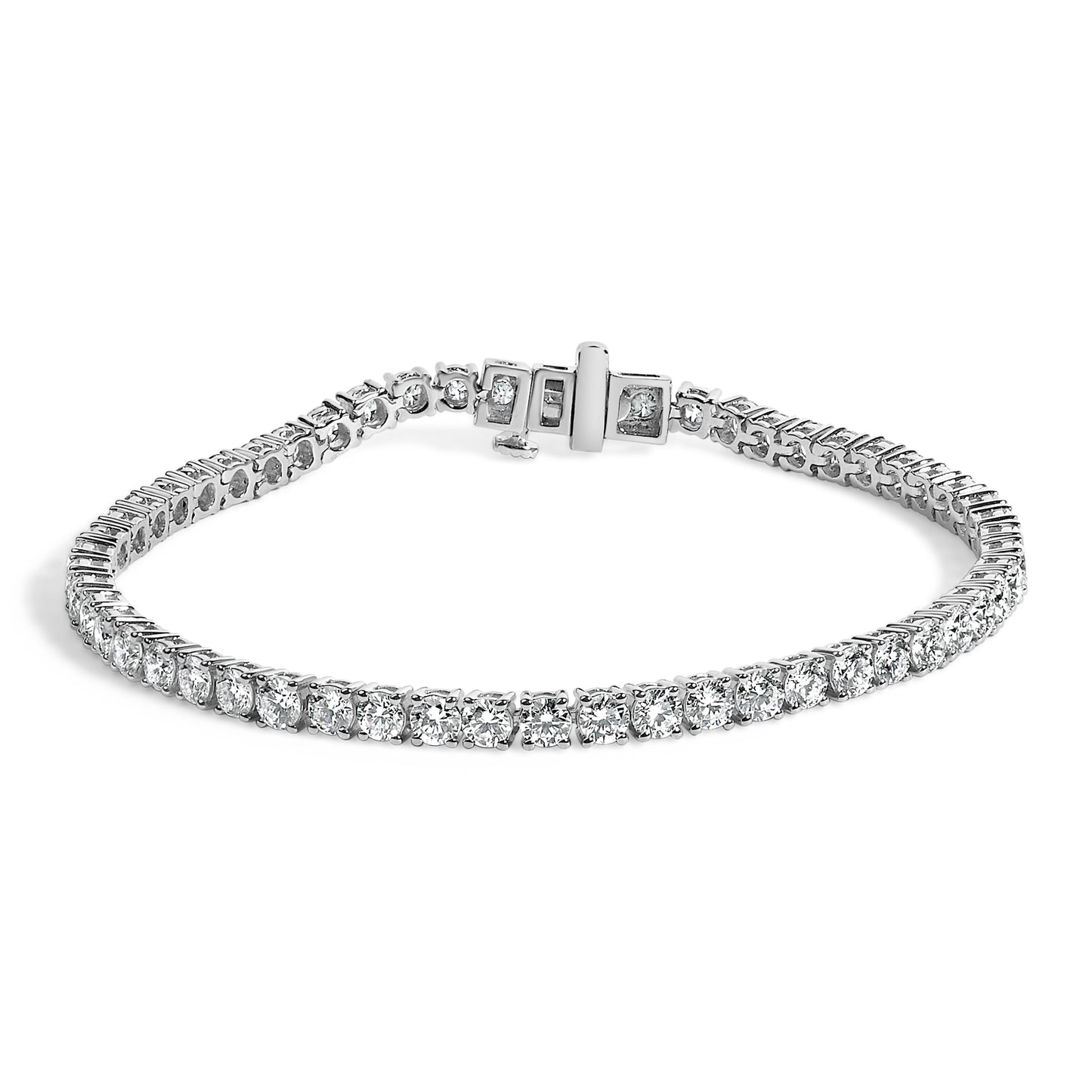 Tennis bracelet IGI certified 14K white gold lab grown diamonds 6.0 cttw Bids.com on Tampa Home & Garden Store